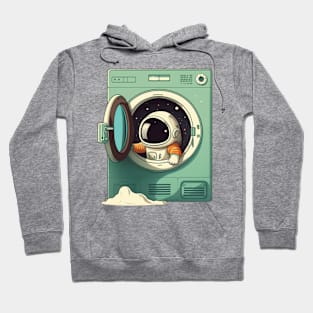 Astronaut in washer Hoodie